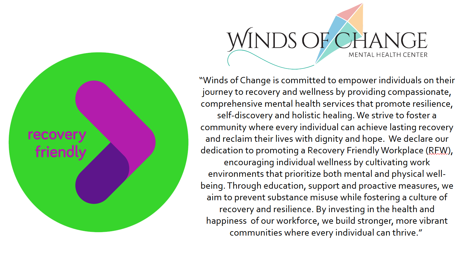 Winds of Change facility photo
